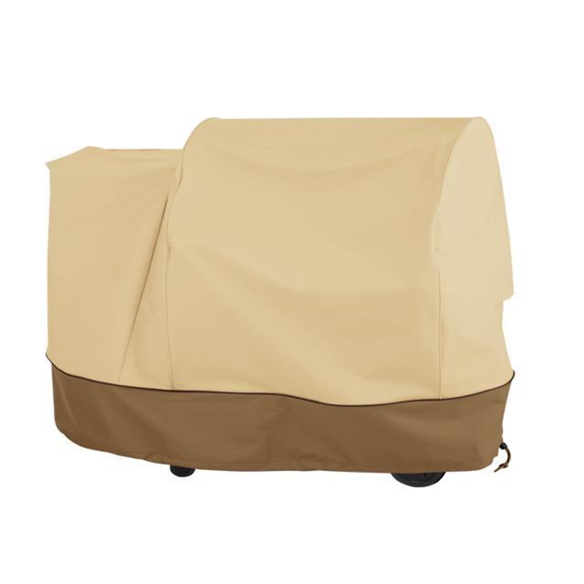 Classic Accessories Veranda, Pellet Grill Cover L, Cover Type BBQ, Primary Color Tan, Primary Material Polyester, Model# 55-970-041501-00